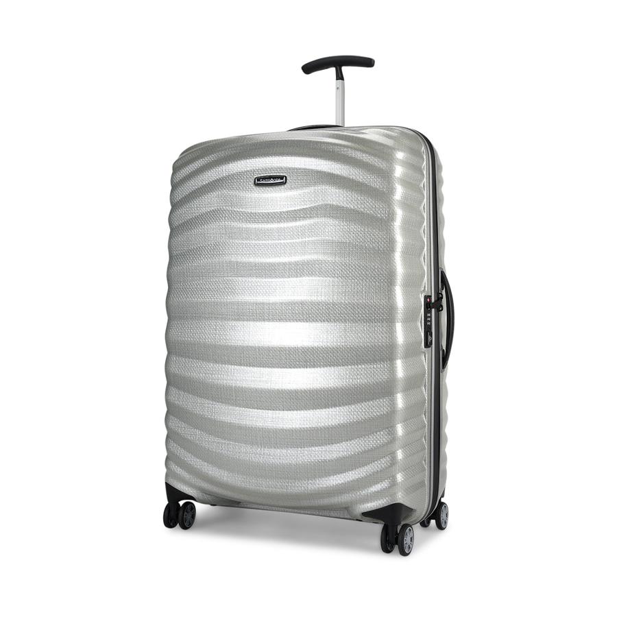 Samsonite Lite-Shock Sport 55cm & 75cm CURV Luggage Set Silver Silver