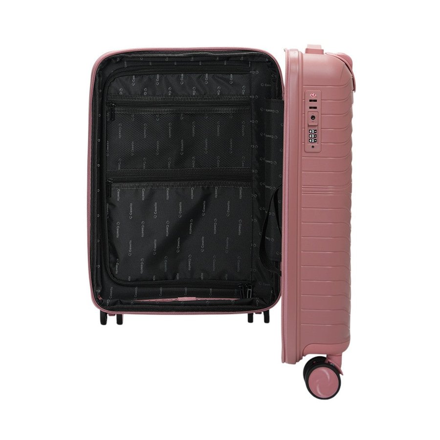 Caselite Summit 56cm Hardside Carry-On Suitcase Rose Rose