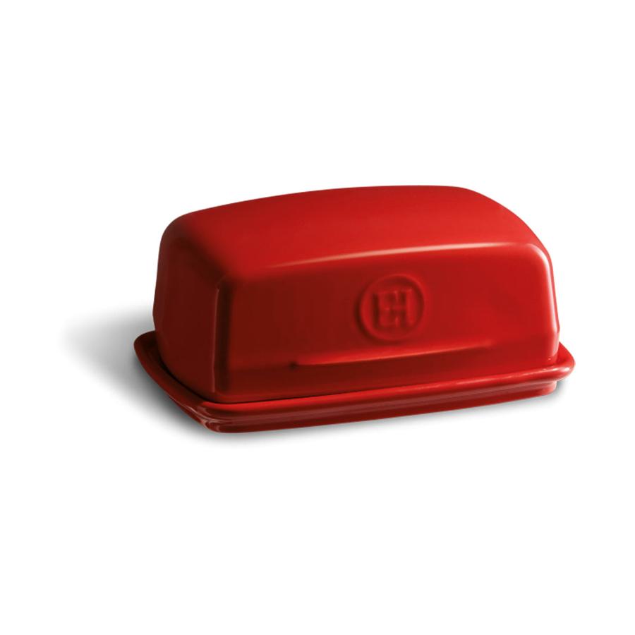 Emile Henry Butter Dish Burgundy Burgundy