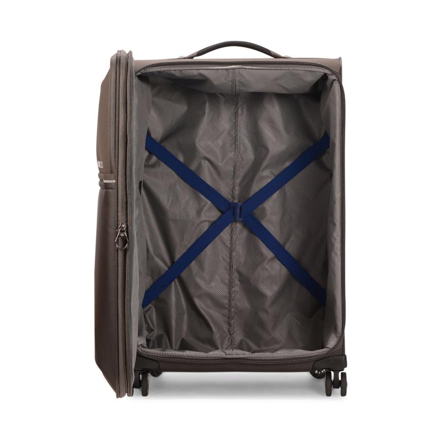 Samsonite 73H 71cm Softside Checked Suitcase Platinum Grey Platinum Grey