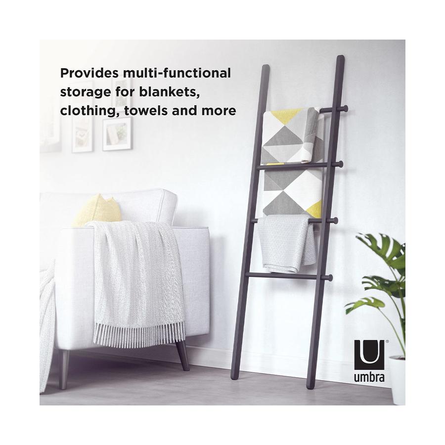 Umbra Leana Ladder Rack Black Black