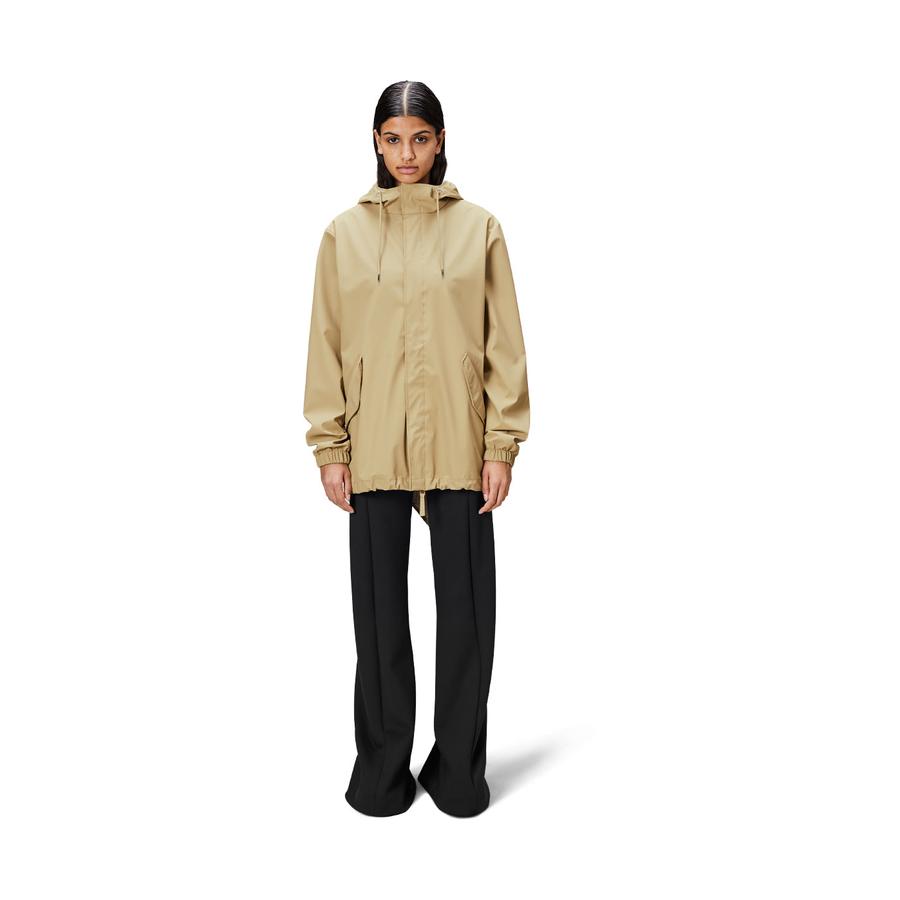 Rains Fishtail Jacket Sand XXL