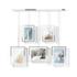 Umbra Exhibit Wall Picture Frames (Set of 5) Chrome