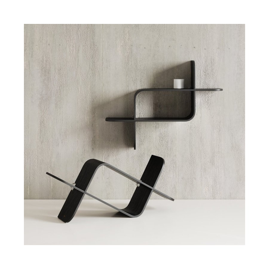 Umbra Montage Shelf Black Black