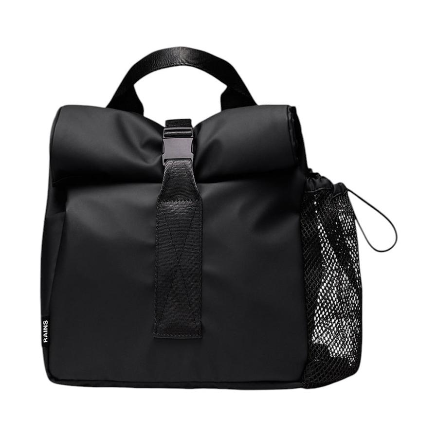 Rains Lunch Bag Large Black Black