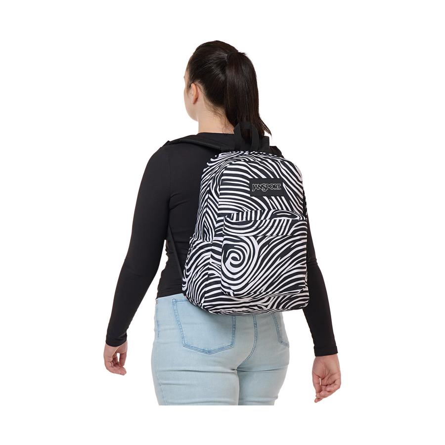 Jansport Superbreak Plus Backpack Surreal Swirlies Surreal Swirlies