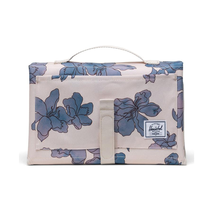 Herschel Sprout Change Mat Moonbeam Floral Waves Moonbeam Floral Waves