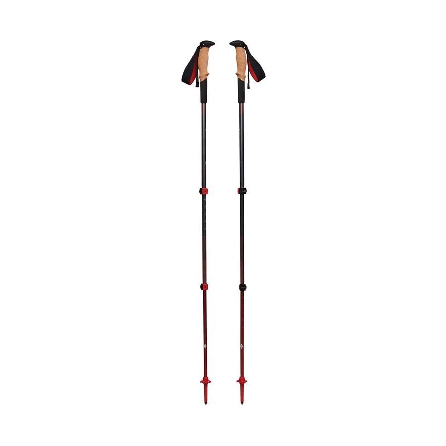 Black Diamond Pursuit Shock Trekking Poles (Medium/Large) Steel Grey/Octane Steel Grey/Octane