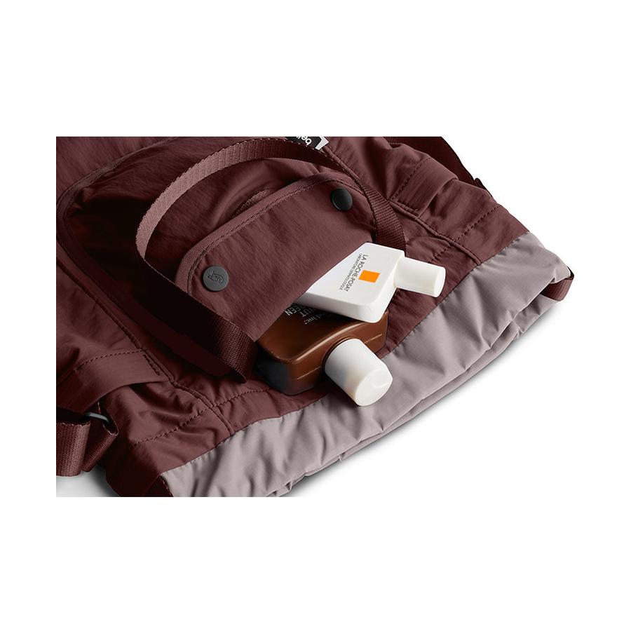 Bellroy Cinch Bucket Bag Burgundy Burgundy