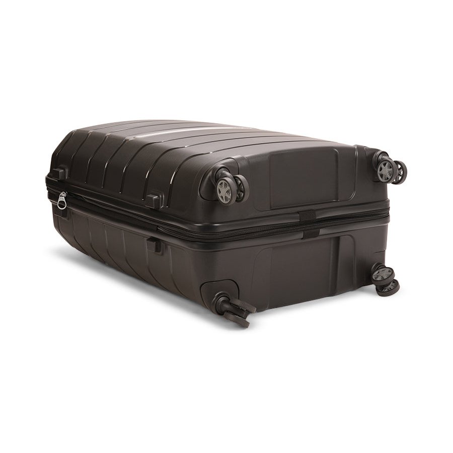 Samsonite Oc2lite 75cm Hardside Checked Suitcase Black Black