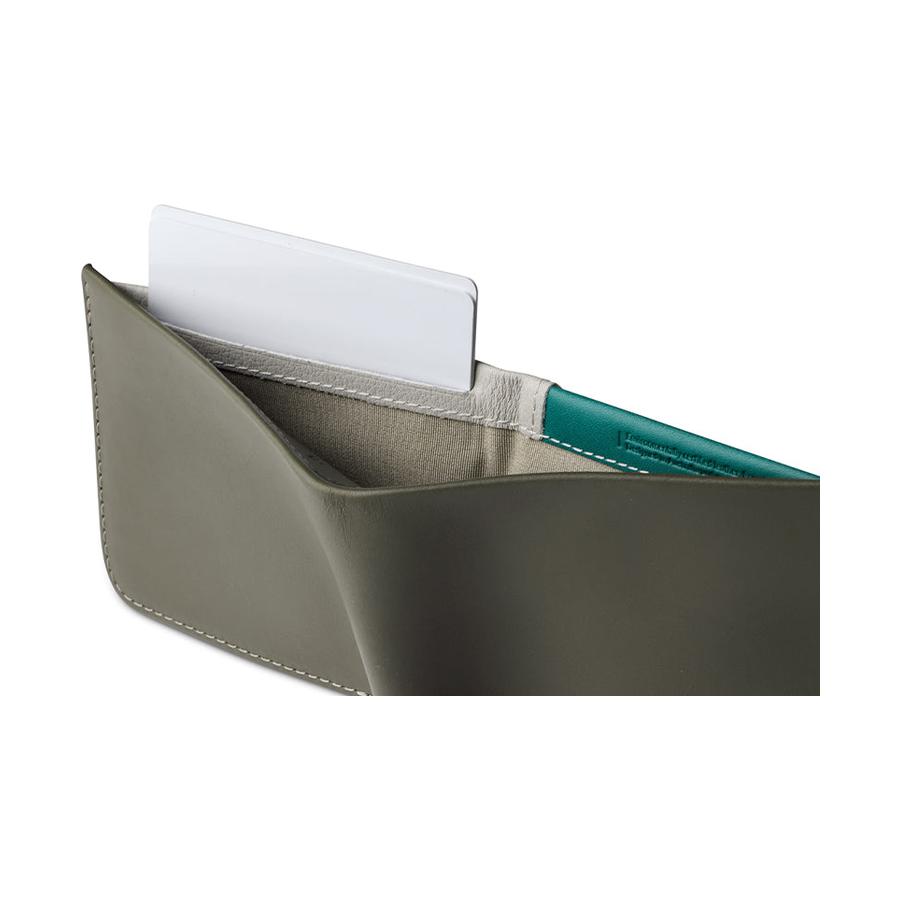 Bellroy RFID Hide & Seek LO Leather Wallet Willow Willow