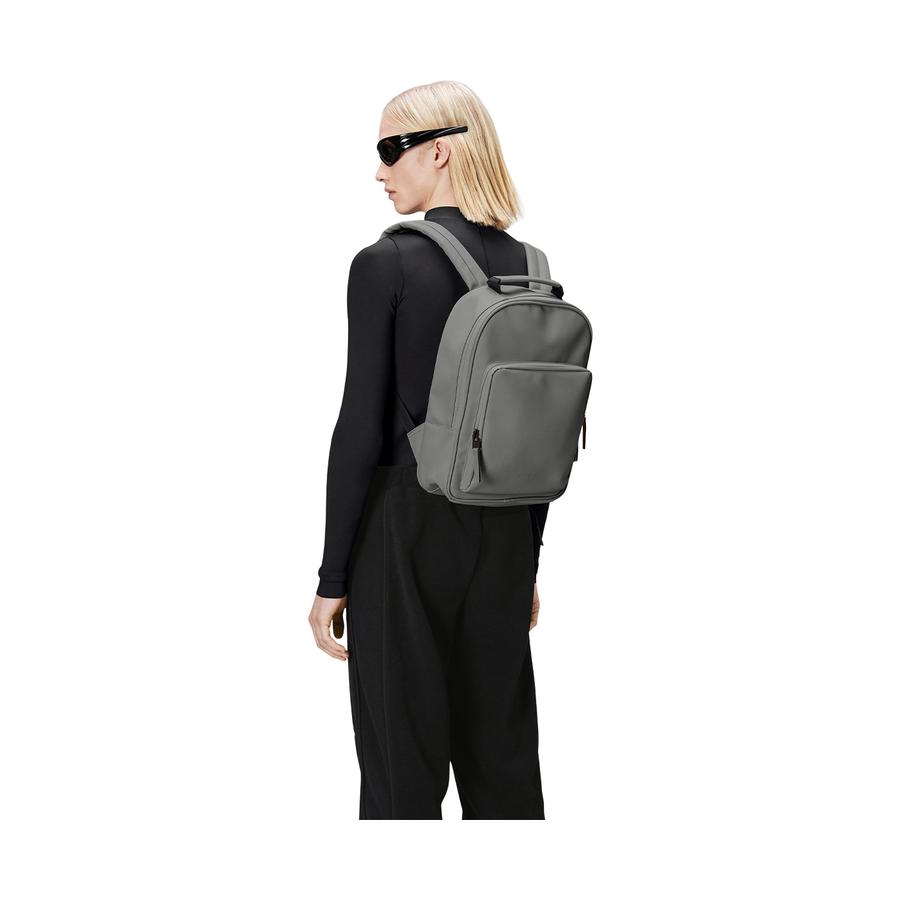 Rains Book Daypack Grey Grey