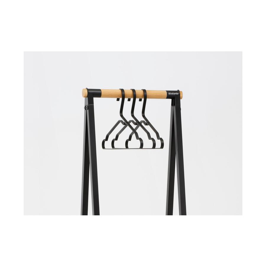 Brabantia Linn Clothes Rack Compact Black Black