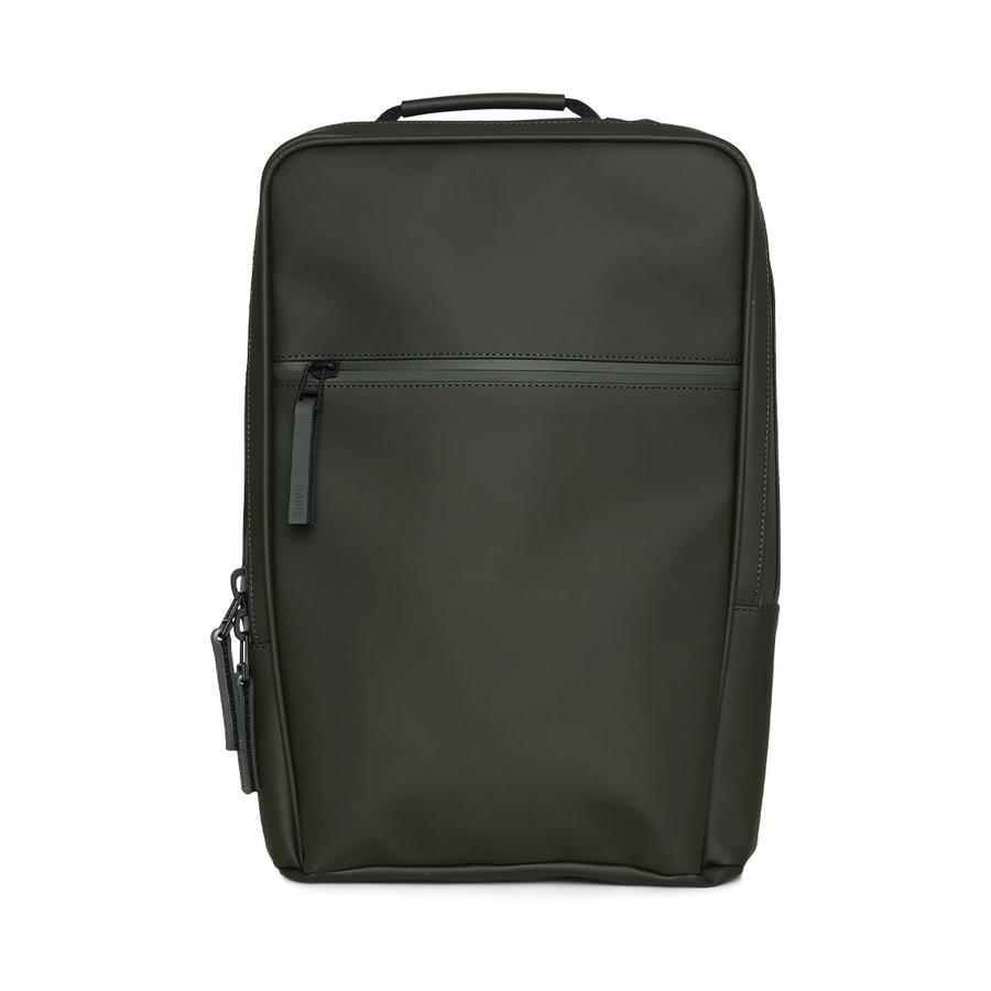 Rains Book Backpack Green Green