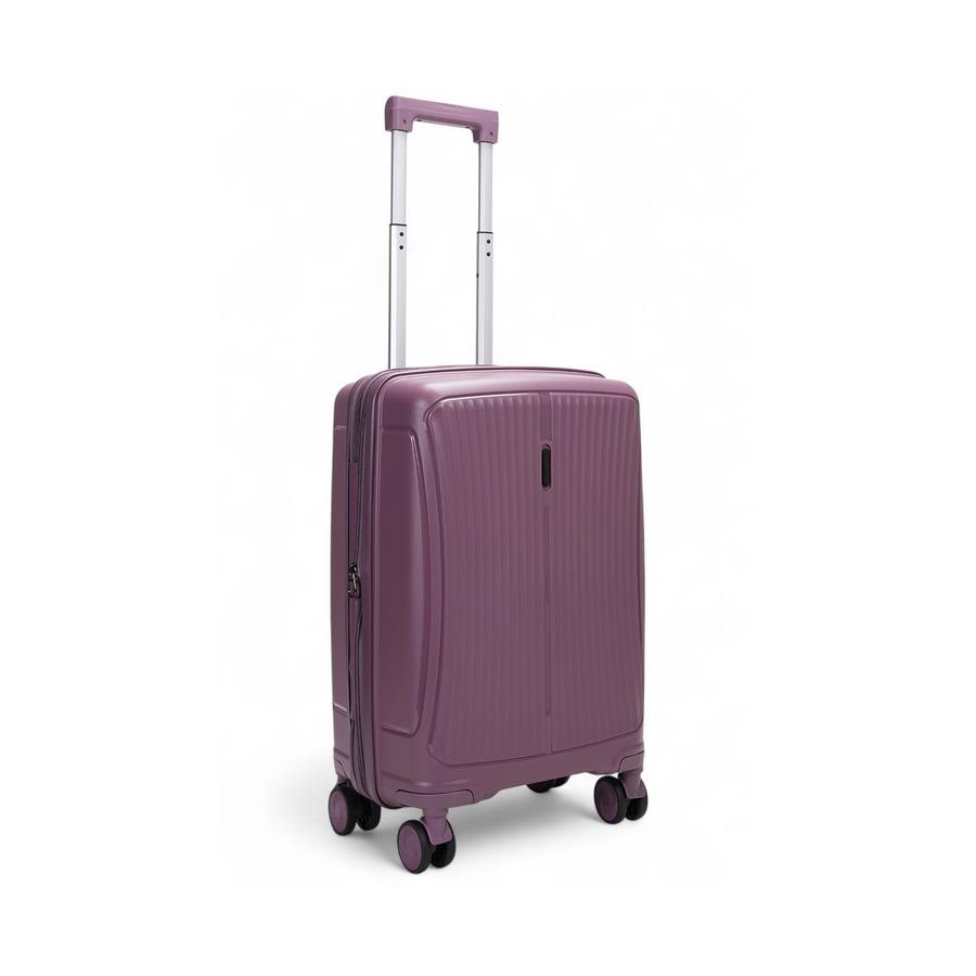 Caselite Quest 56cm Hardside Carry-On Suitcase Purple Purple