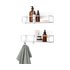 Umbra Cubiko Shower Bins (Set of 2) White