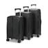 Caselite Quest 56cm, 65cm & 75cm Hardside Luggage Set Black