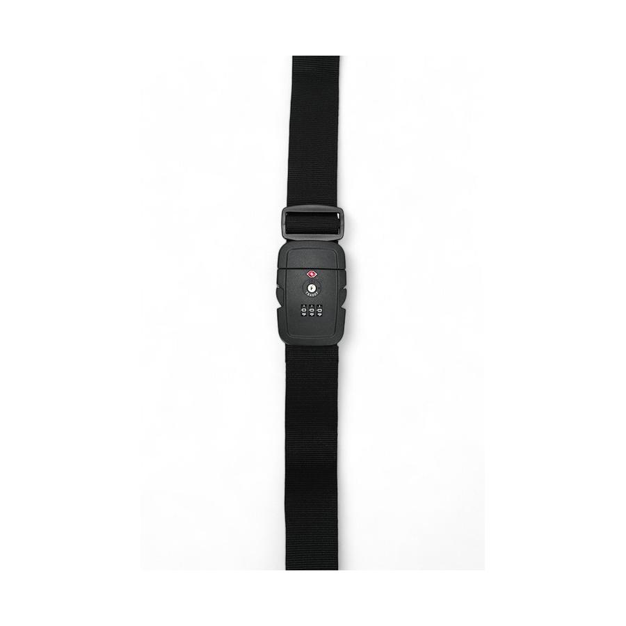 Caselite TSA Luggage Strap Black Black