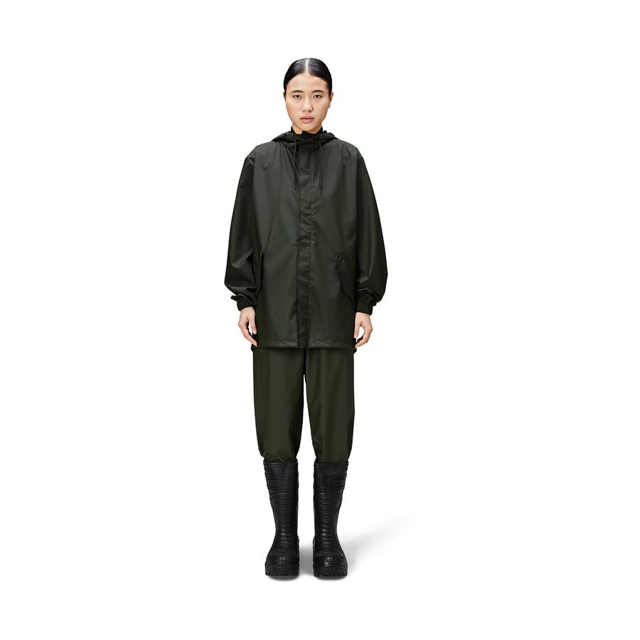 Rains Fishtail Jacket Green S