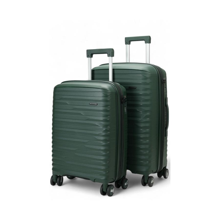 Nomad Discover 56cm & 65cm Hardside Luggage Set Forest Green Forest Green