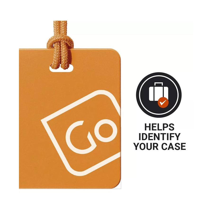 Go Travel Luggage Tags Twin Pack Multi Coloured Multi Coloured