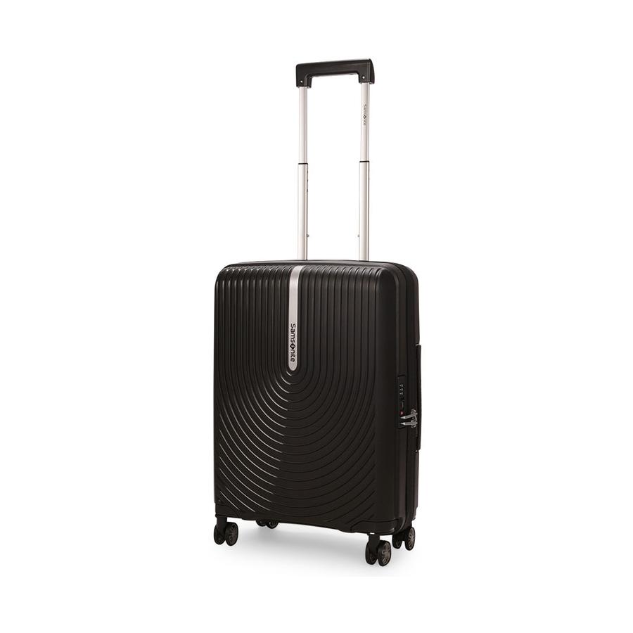 Samsonite Hi-Fi 55cm Hardside Carry-On Suitcase Black Black