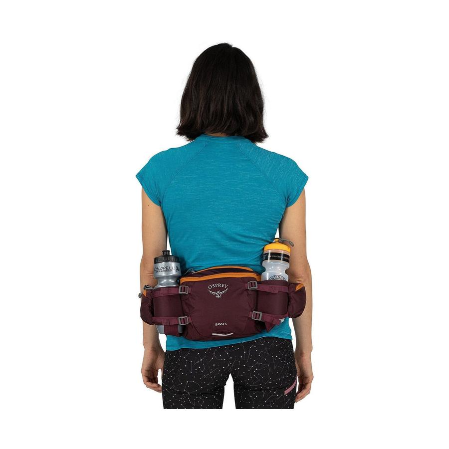 Osprey Savu 5 Mountain Biking Lumbar Pack Black Black