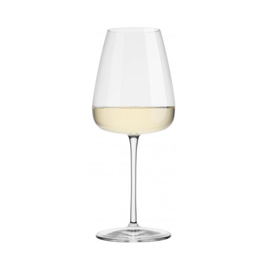 Luigi Bormioli Talismano 450ml Chardonnay Wine Glass Gift Set of 4 Clear Clear