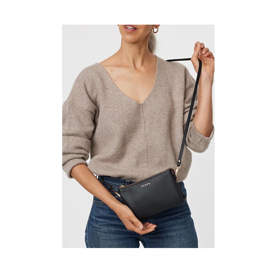 Saben Tilly Crossbody Bag Black Black