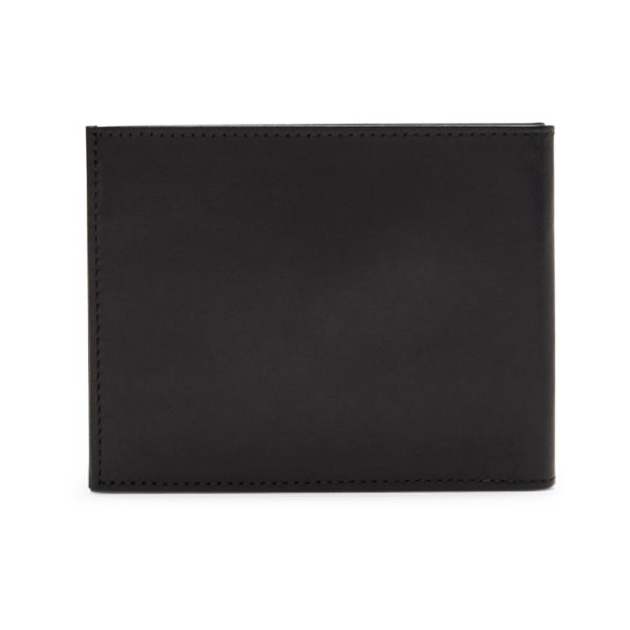 RM Williams Singleton Bifold Wallet Black Black