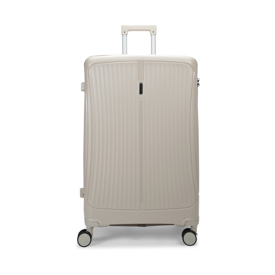 Nomad Quest 56cm, 65cm & 75cm Hardside Luggage Set Beige Beige