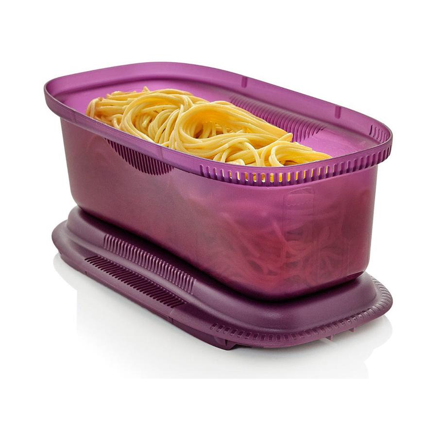 Tupperware Microwave Pasta Maker Purple Purple