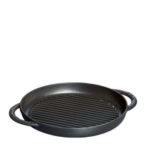 Staub 26cm Pure Grill Pan Black