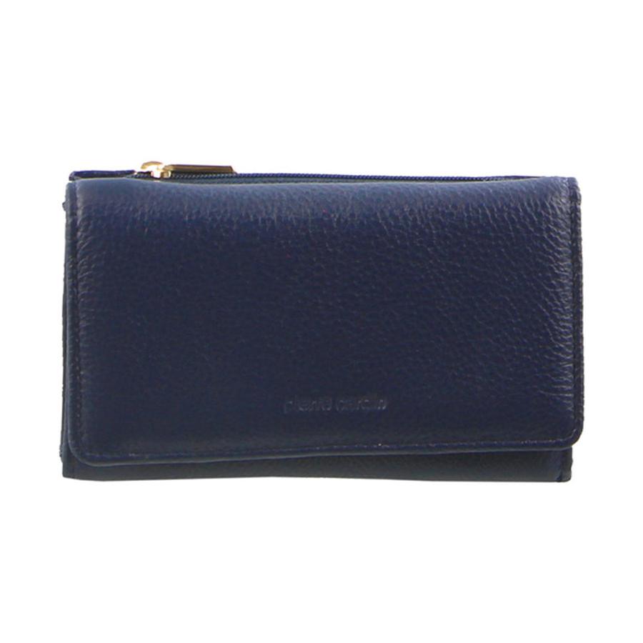 Pierre Cardin Tabby Women's Italian Leather RFID Wallet Navy Navy
