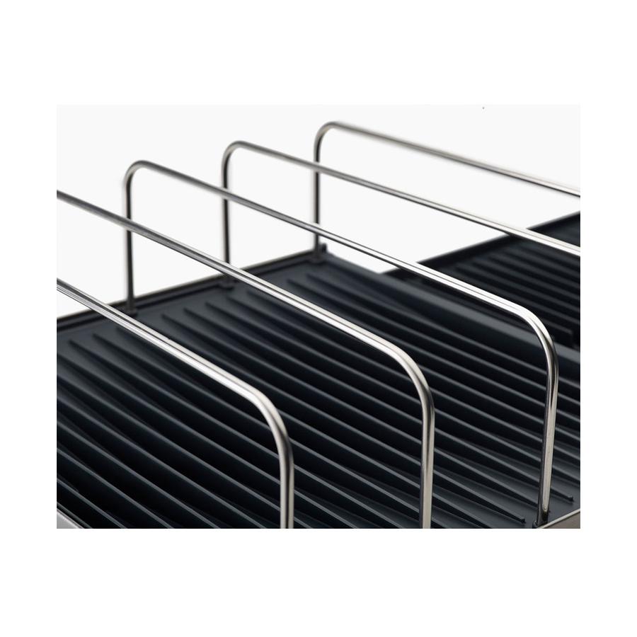 Joseph Joseph Extend Max Expandable Dish Drainer Stainless Steel Stainless Steel