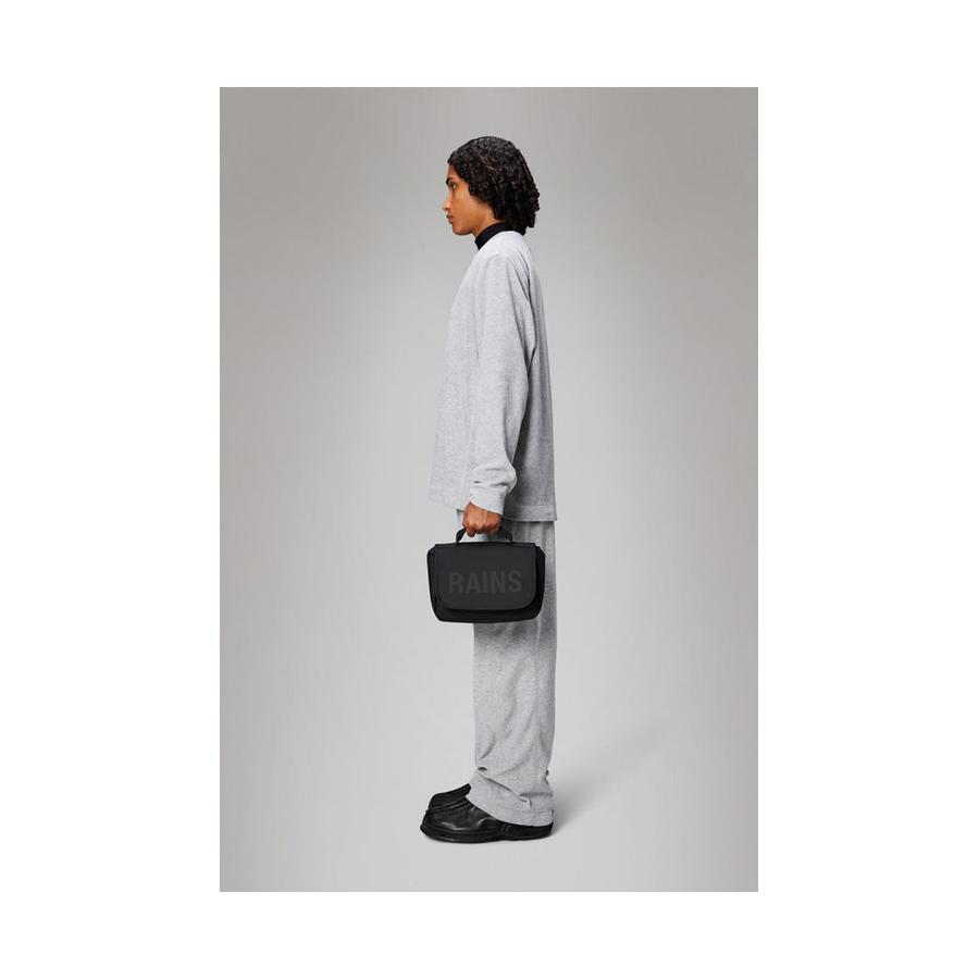 Rains Texel Wash Bag Black Black