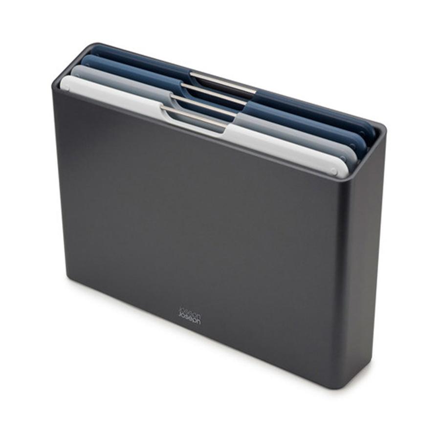 Joseph Joseph Folio 4-Piece Large Chopping Board Set Graphite Graphite