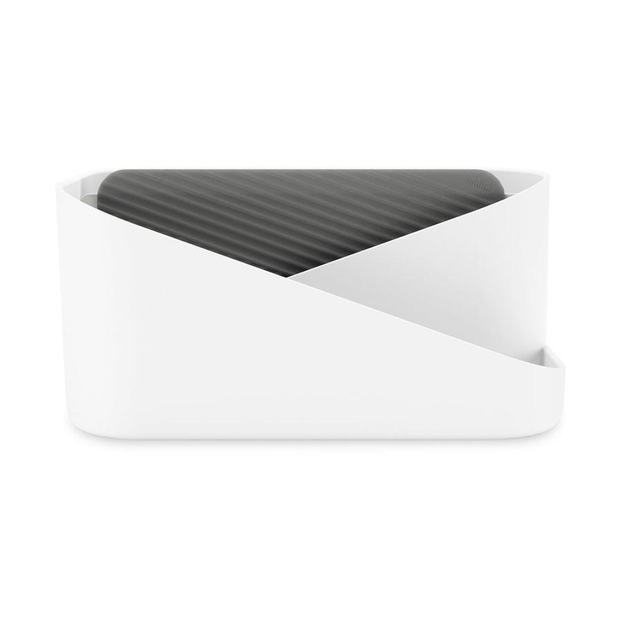 Umbra Glam Hair Tool Organiser White/Charcoal White/Charcoal