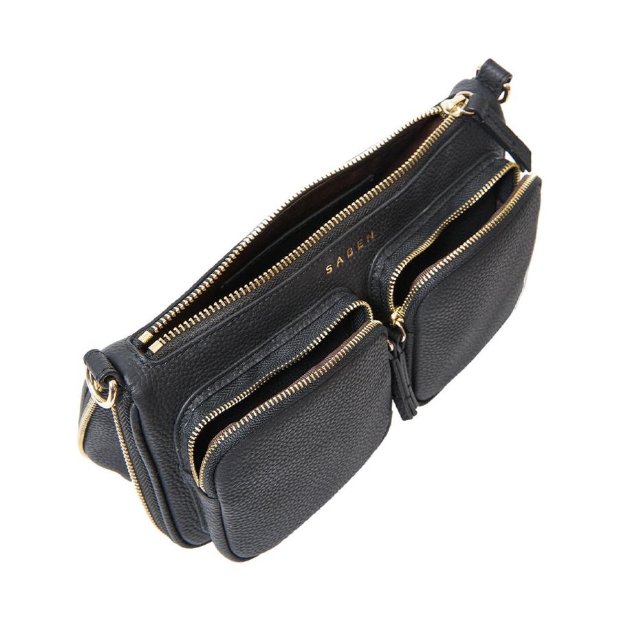 Saben Nina Crossbody Bag Black Black