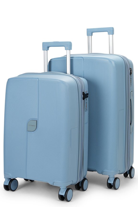 Caselite Aero 56cm & 65cm Hardside Luggage Set Light Blue