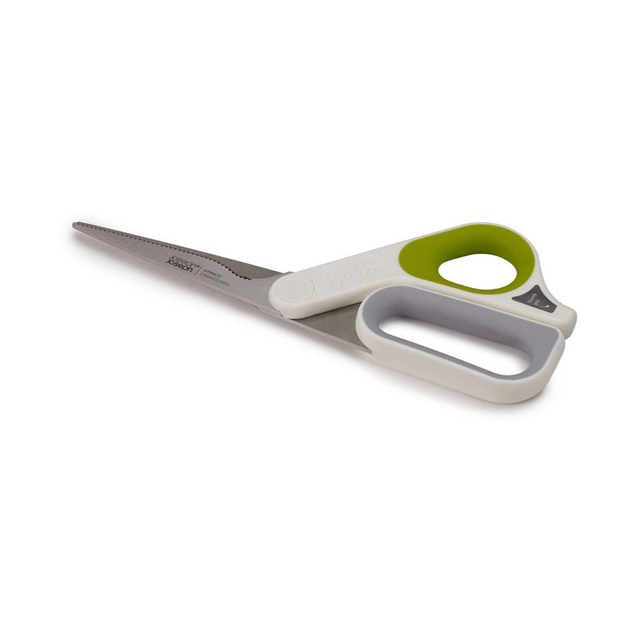 Joseph Joseph PowerGrip Kitchen Scissors White White