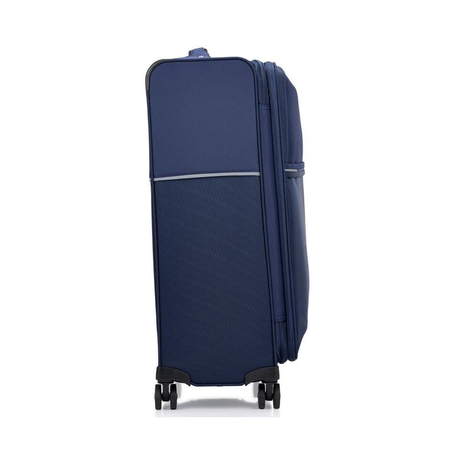 Samsonite 73H 71cm Softside Checked Suitcase Navy Navy