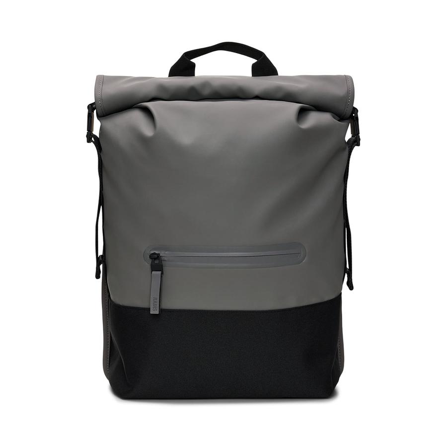 Rains Trail Rolltop Backpack Grey Grey