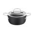 Ballarini Alba 20cm (3.5L) Casserole Pot w/ Lid Black