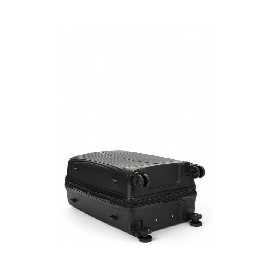Caselite Quest 56cm & 65cm Hardside Luggage Set Black Black