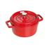Staub 26cm (5.2L) Round Cocotte Cherry Red