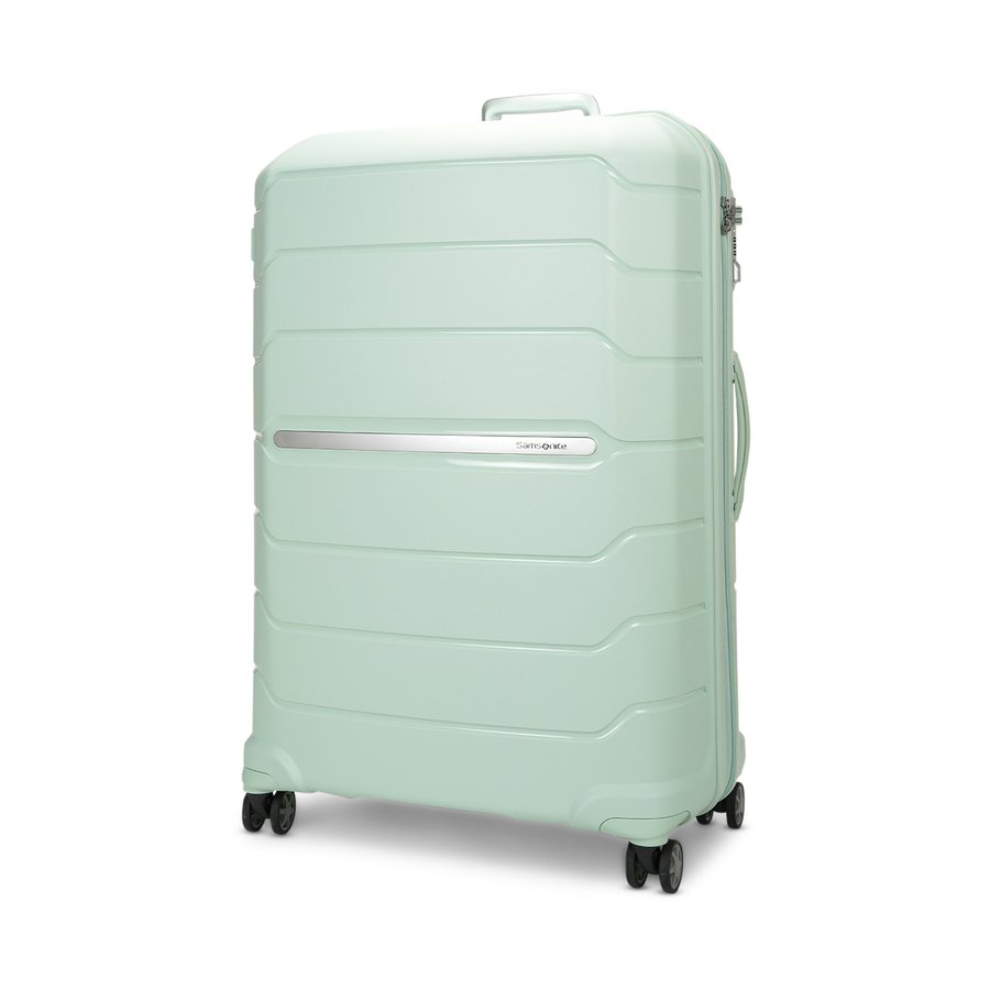 Samsonite Oc2lite 81cm Hardside Checked Suitcase Spearmint Spearmint