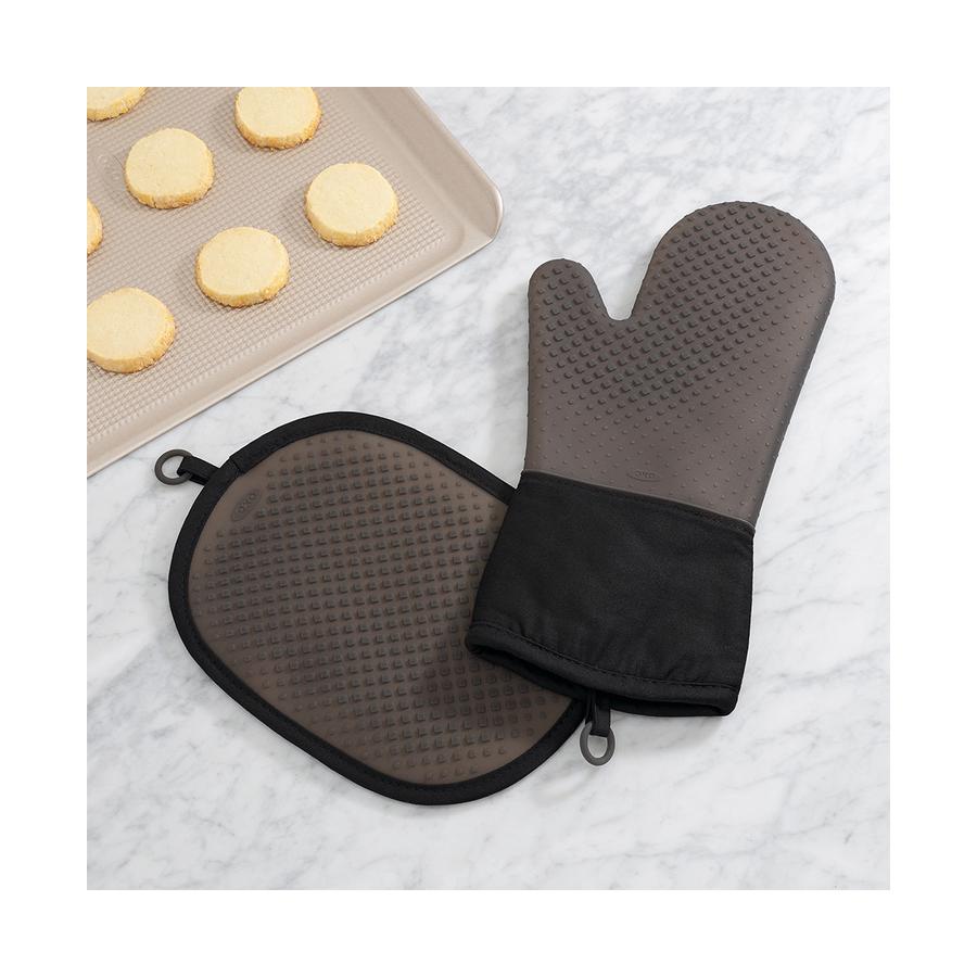 OXO Good Grips Silicone Oven Mitt Black Black