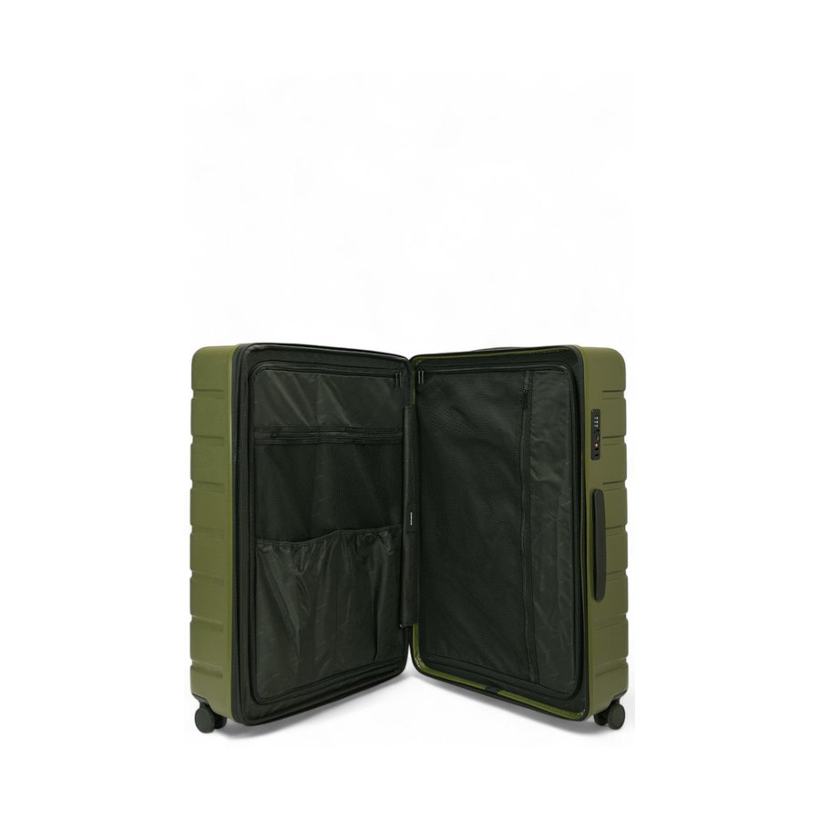 Explorer Arlo Pro 52cm Front Access & 75cm Hardside Luggage Set Evergreen Evergreen