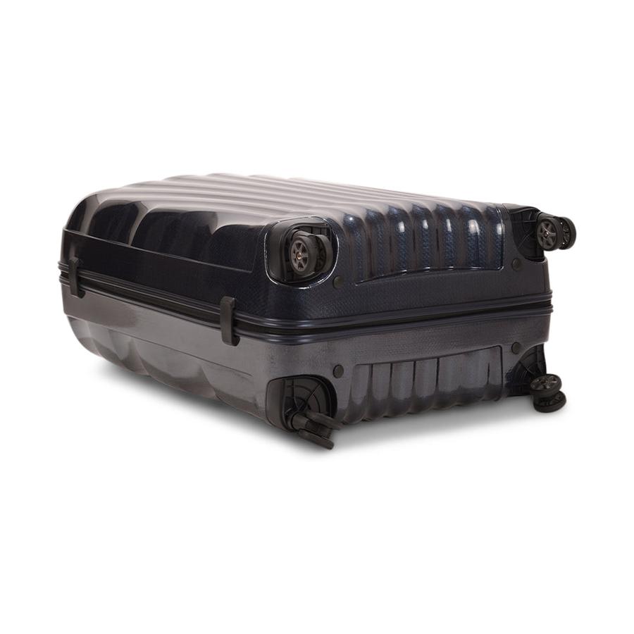 Samsonite C-Lite 81cm CURV Checked Suitcase Midnight Blue Midnight Blue